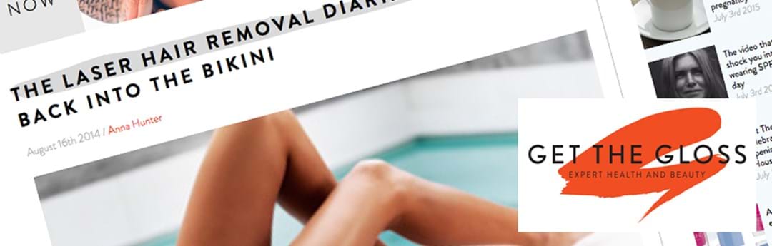 Featured In: Get The Gloss - Journey to a fuzz-free bikini