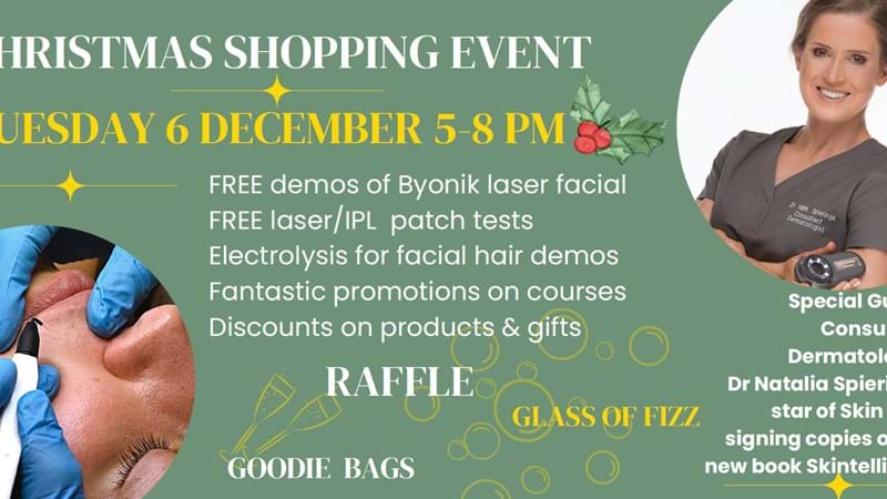 Christmas Shopping Event 6th December 5-8pm