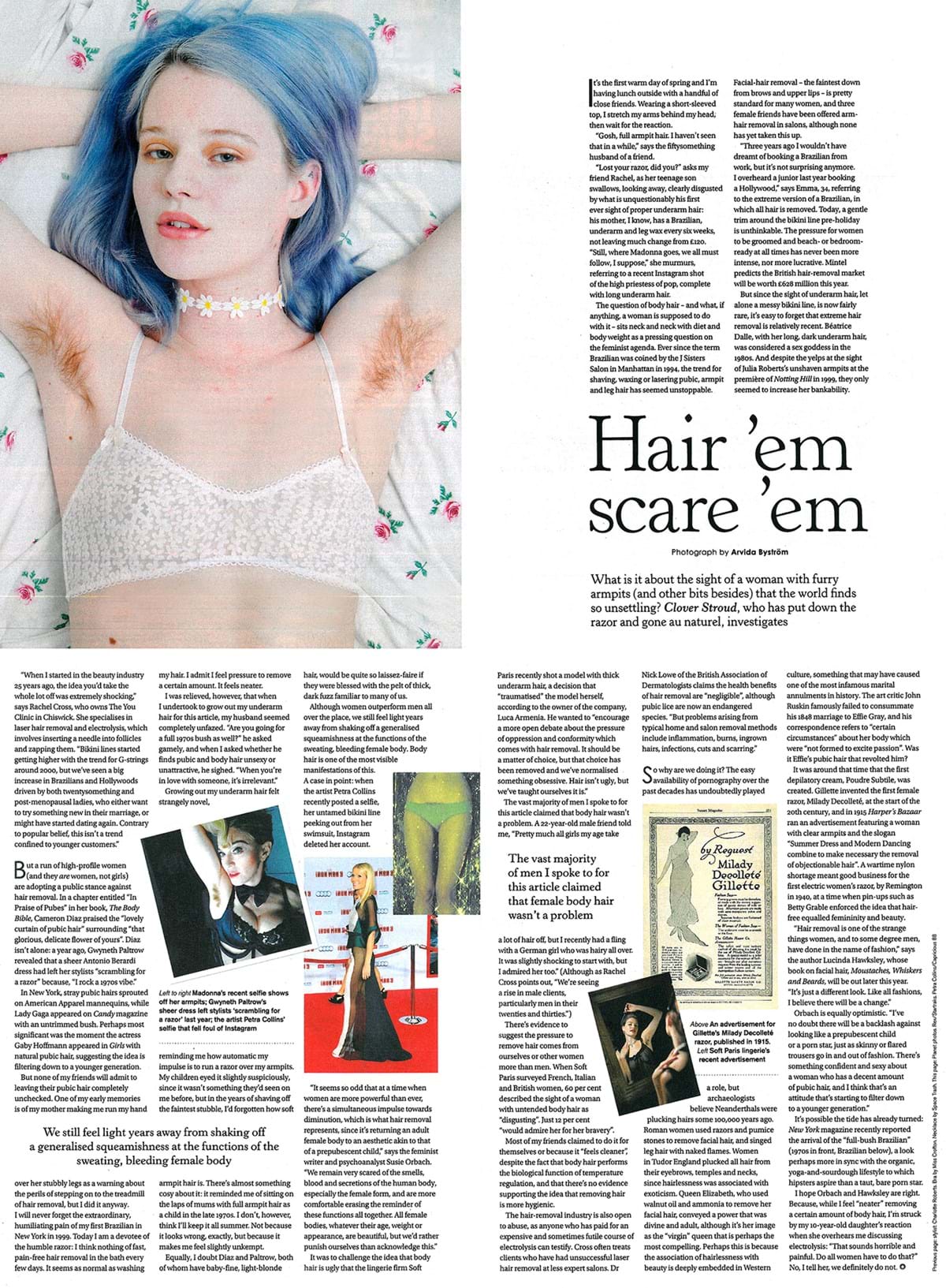 Hair 'em scare 'em